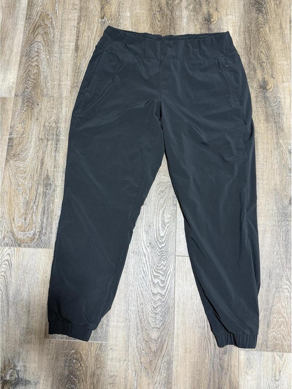 KUHL Haven Jogger Pants Black L Gorpcore Performance Hiking Trail Athleisure
